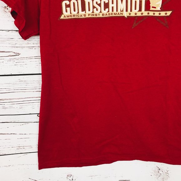 Vintage Arizona Sports Paul Goldschmidt "America's First Baseman" T shirt D299 - Picture 2 of 5